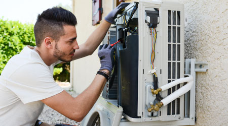 The team at Bright's Heating & Air are your local ductless system specialists. Call or click when you need mini-splir repair, service or replacement.